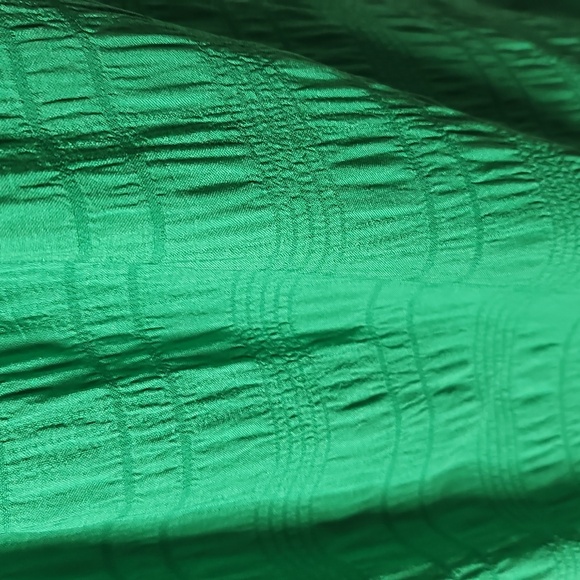 Shein Green Off Shoulder Mini Dress Size Large (8-10) - Picture 4 of 7